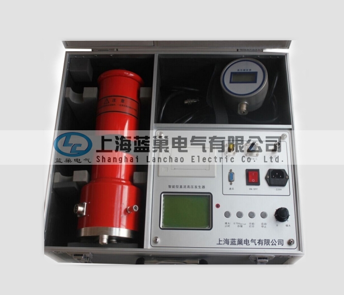 ZGF-120KV/2mA大屏智能直流高壓發(fā)生器。應(yīng)用AIPWM技術(shù)，對(duì)PWM技術(shù)的不準(zhǔn)確線性度進(jìn)行了調(diào)整，使儀器精度得到了大幅度提高。并采用AI技術(shù)設(shè)定過(guò)壓保護(hù)和過(guò)流保護(hù)取代了數(shù)字撥盤開(kāi)關(guān)只能設(shè)定電壓值